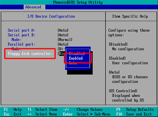 VM Floppy Controller BIOS
