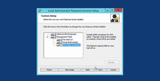 Microsoft LAPS Deployment - Install