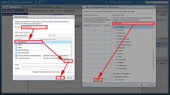 vCenter SSO Domain