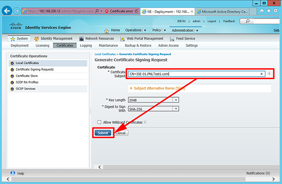 Cisco ISE Certificates