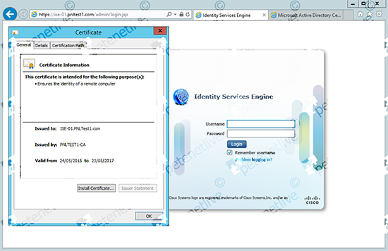 Cisco ISE replace self generated