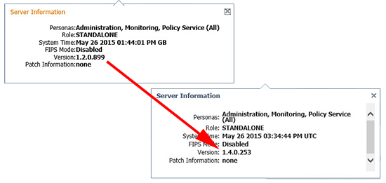 Upgrade Cisco ISE