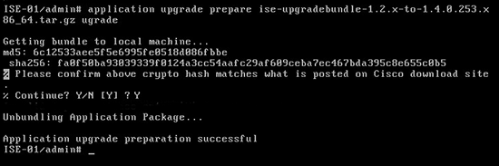 Prepare Upgrade Cisco ISE