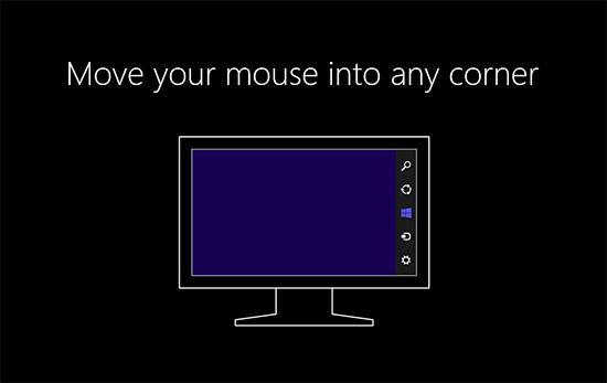 Windows 8 welcome animation