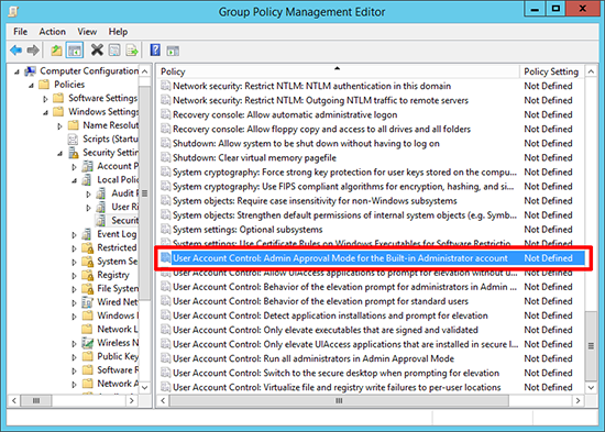 Microsodt Edge Group Policy