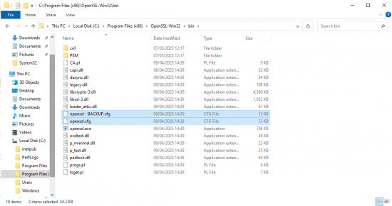 Open SSL ESX Certificates