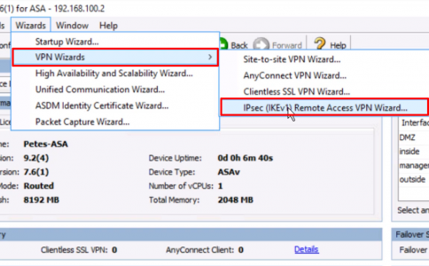 L2TP VPN Cisco ASA