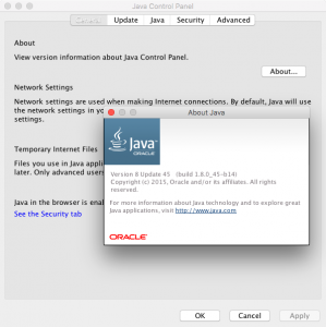 Java mac OSX