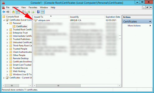 Certificate No Key Icon