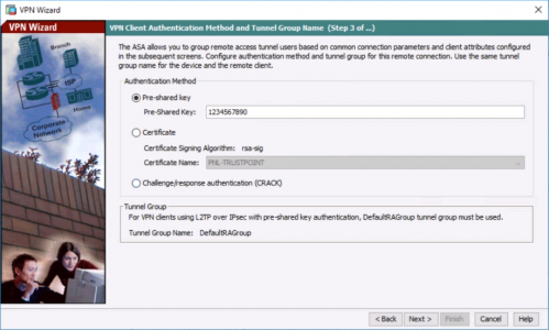 L2TP Windows 10 Pre-Shared Key