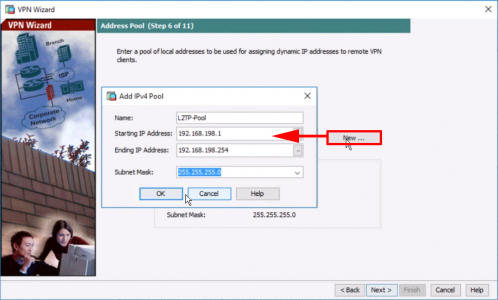 L2TP ASA DHCP POOL