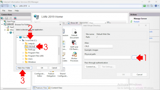 Setup a CRL - IIS Setup