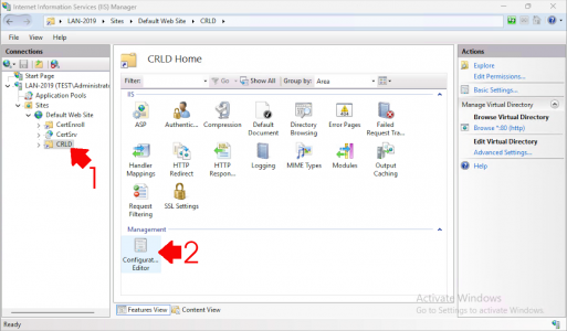 Setup a CRL - IIS Directory Browsing