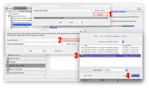  Upgrade AnyConnect Package