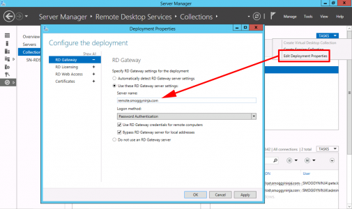 Remote Desktop Web Gateway