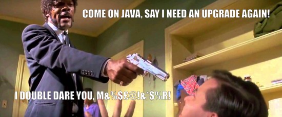 JAVA Upgrades