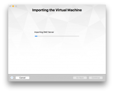 import virtual machine