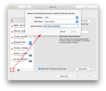 MAC Cisco IPSEC VPN