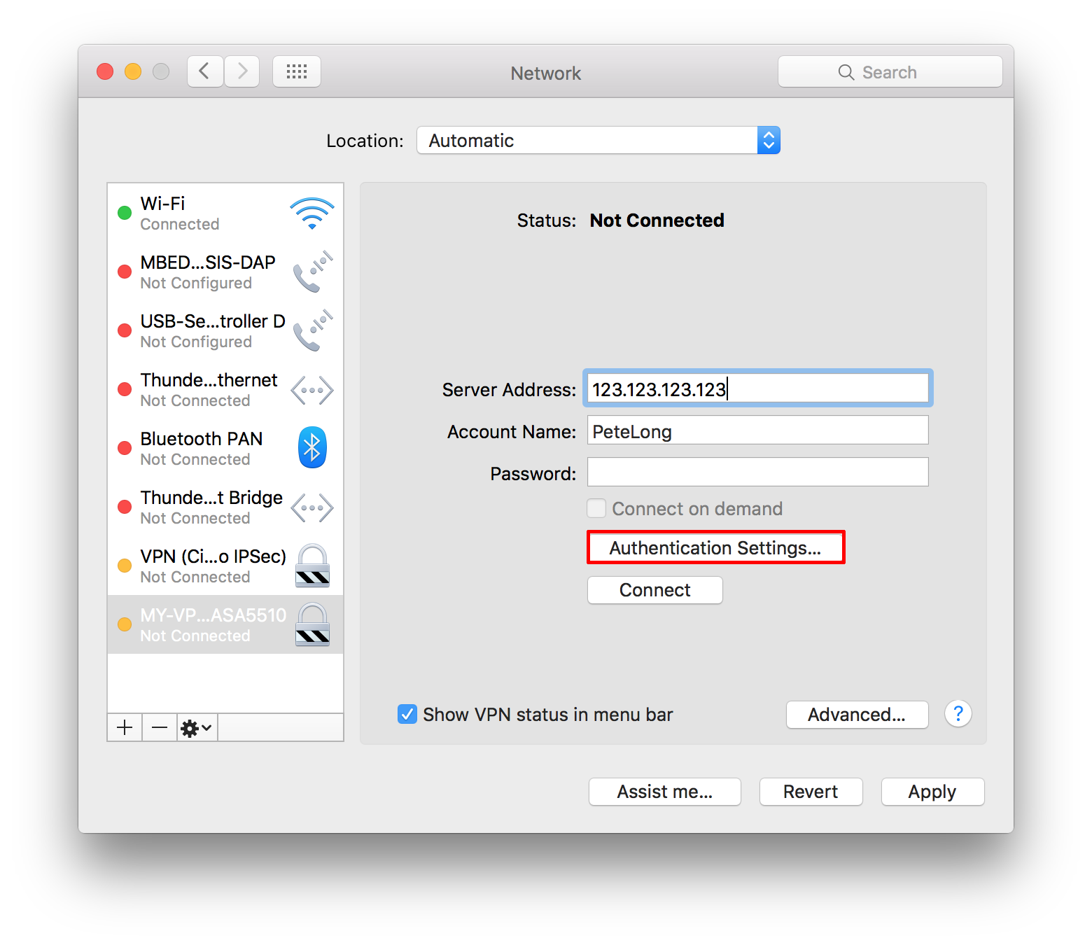 Cisco Vpn Connect For Mac