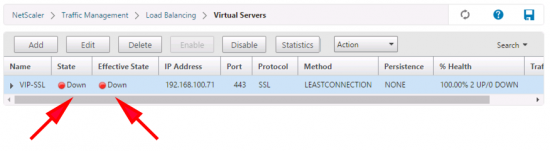 ssl offload not working