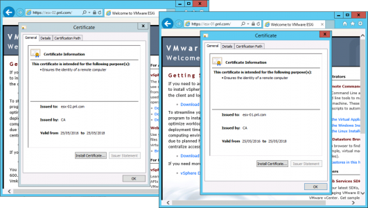 ESXi Replace Certificates