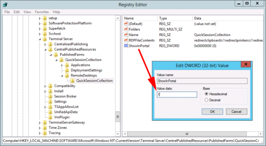 RDWeb Show Remote Desktop Shortcut