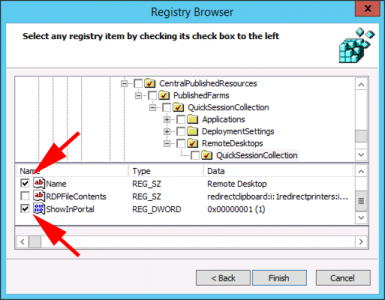 RDWeb GPP Show Remote Desktop Shortcut