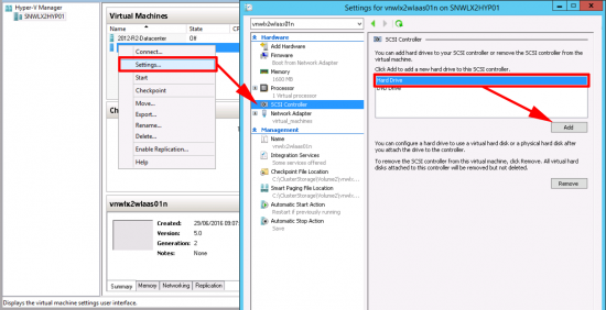 Hyper-V Add Virtual Disk