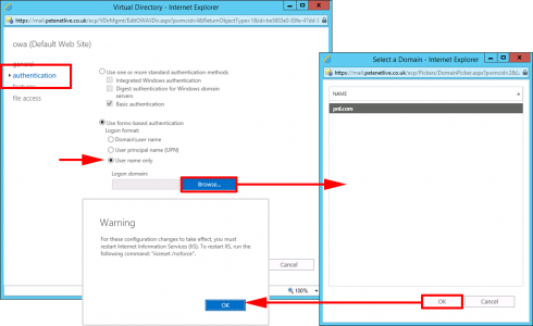 OWA username format copy