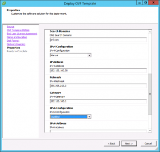 FMC IP Settings