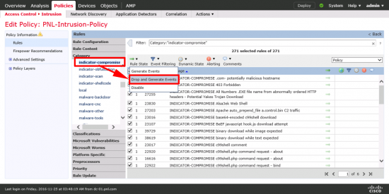 IPS compromise Cisco