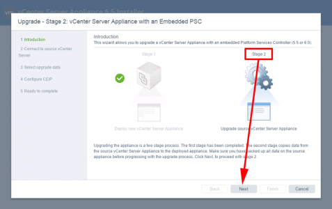 vCenter Upgrade Part Two