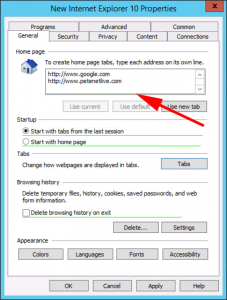 Manage IE Home Pages via Group Policy