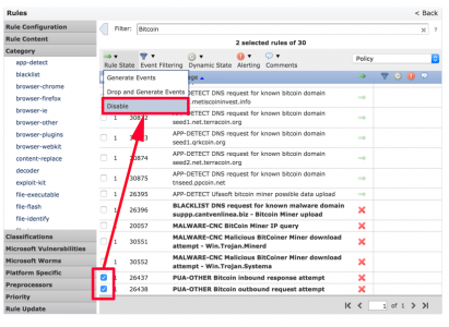 Enable Bitcoin Firewall