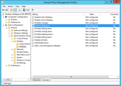 Group Policy Wallpaper