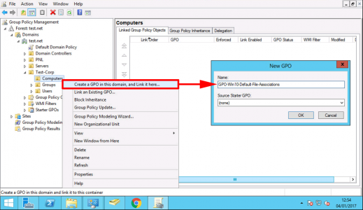 Create Group Policy