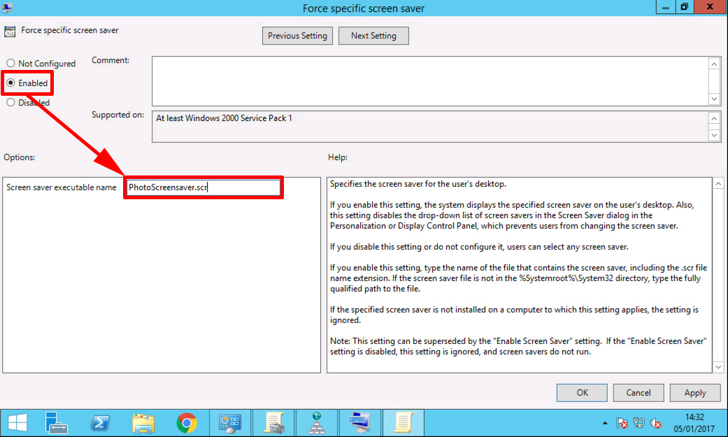 Windows Deploy And Configure Photo Screen Saver Via Gpo Petenetlive
