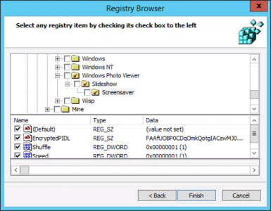 Screen Saver Registry Keys