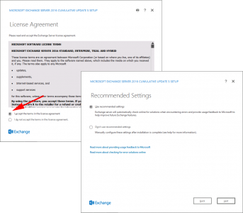 Exchange 2016 Accept EULA