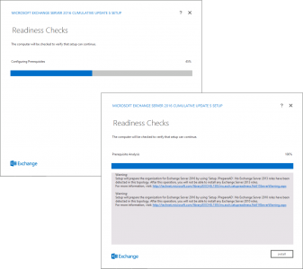 Exchange 2016 Readiness Checks