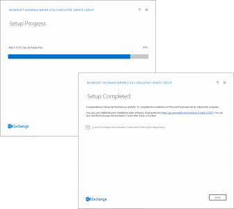 Exchange 2016 setup and deploy