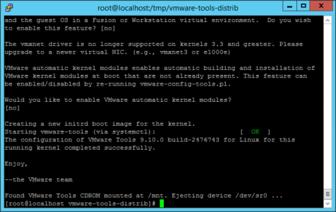 VMware Tools On Linux