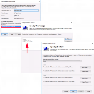 NPS VPN Dial Up Certificate