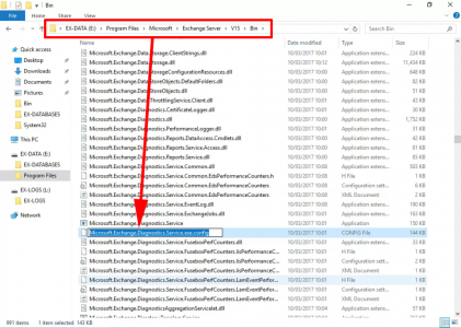 Exchange config File