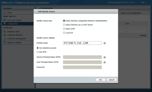 PSC Add Domain