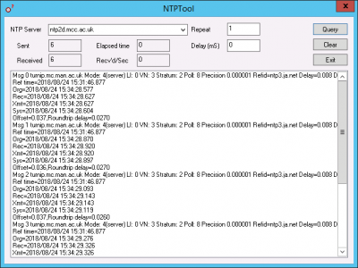 NTP Tool Port Open