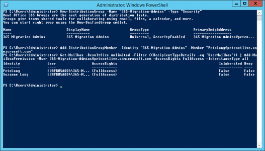 O365 Grant Full Mailbox Access to a User