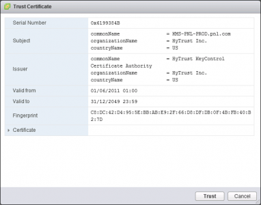 vCenter Deploy KMS for Encryption