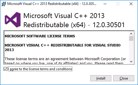 Exchange 2019 Install Visual C++