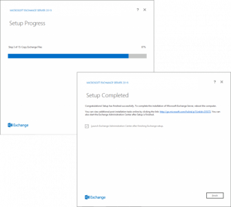 Install Exchange 2019